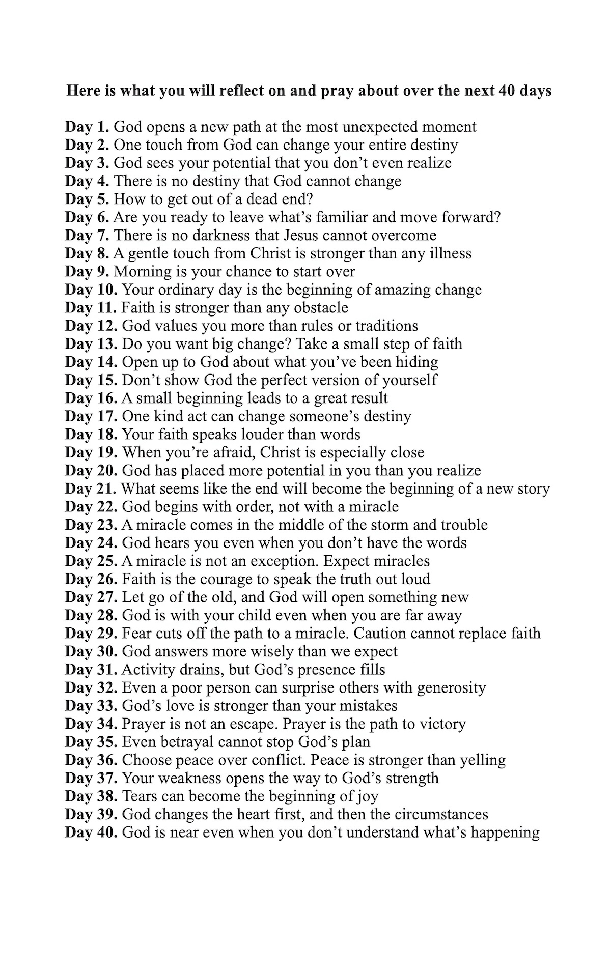 The Daniel Fast - 40 Days of Fasting and Prayer - 40 Inspiring Reflections - 120 Bible Verses